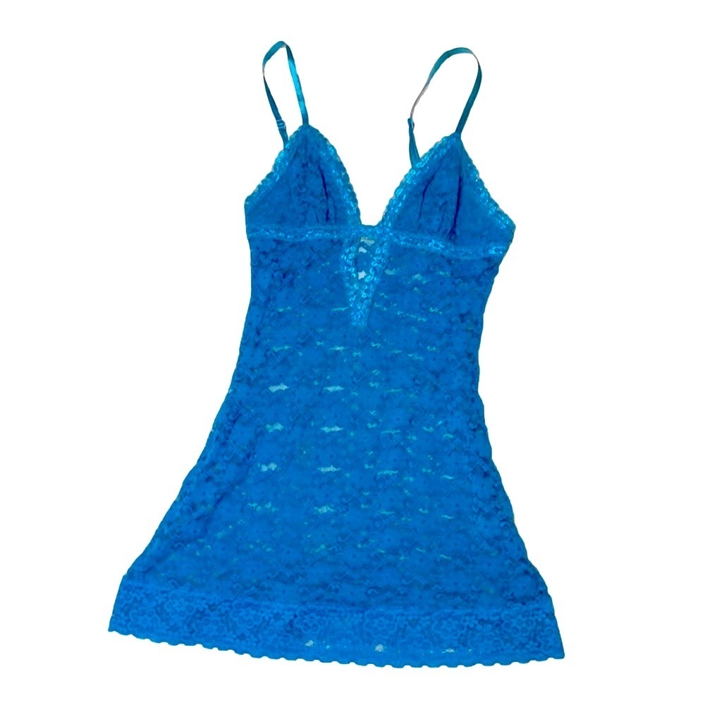 🌹 Rampage Intimates 🌹 Blue Lace Teddy Lingerie Dress